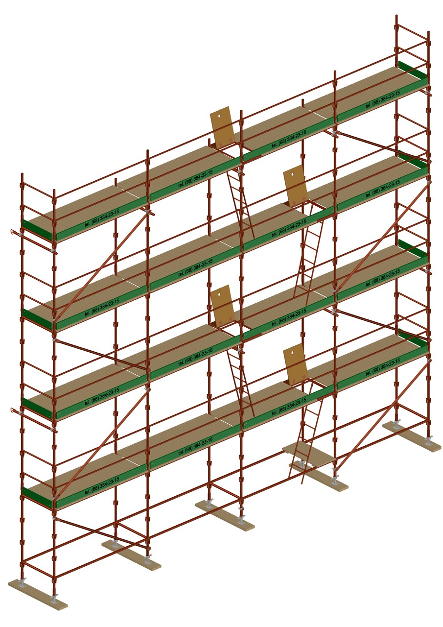 Model pełnego rusztowania